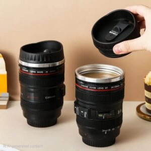 Camera Lens Design Thermal Insulated Tumbler